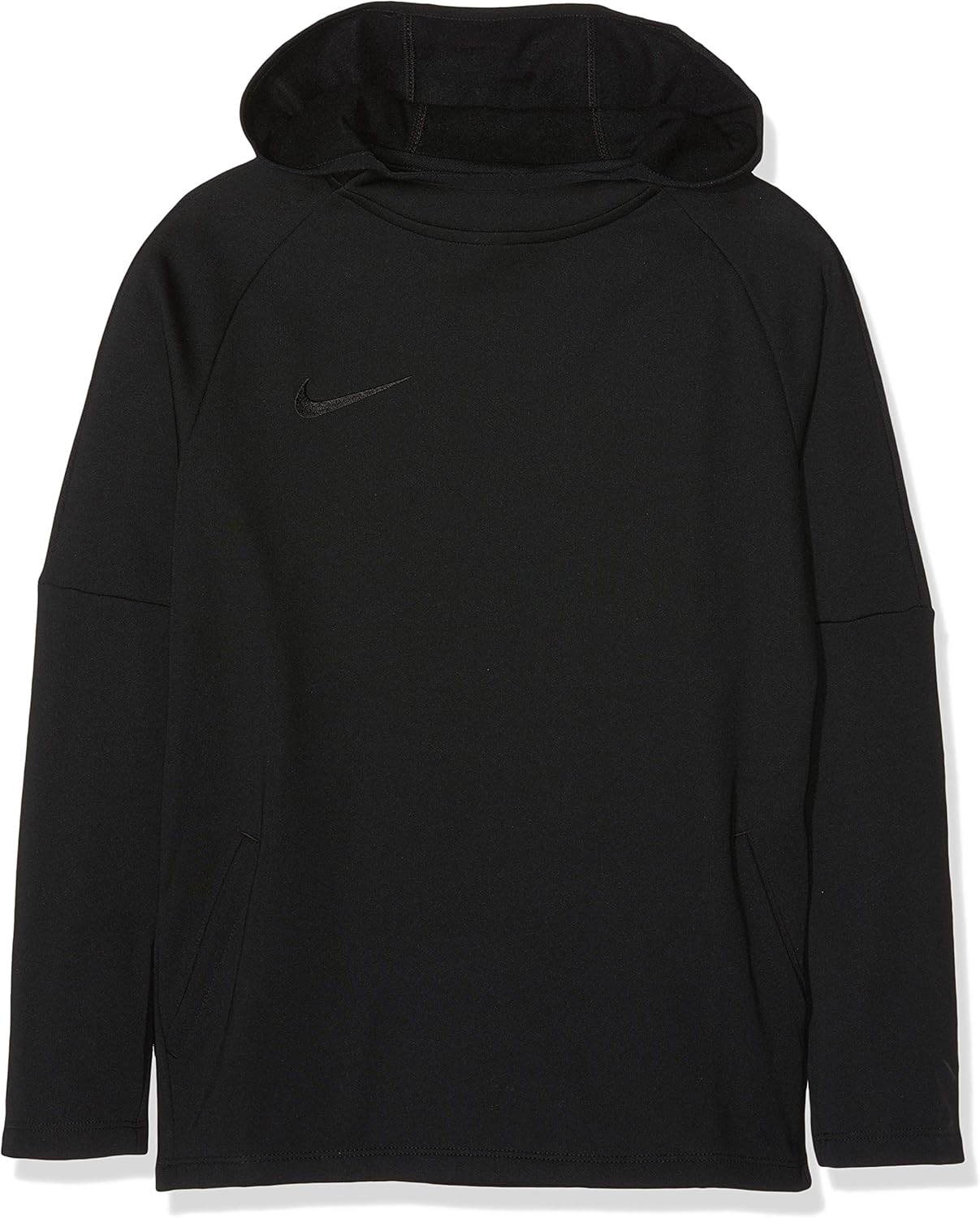 nike 耐克 男孩 dry academy 连帽衫 黑色 s